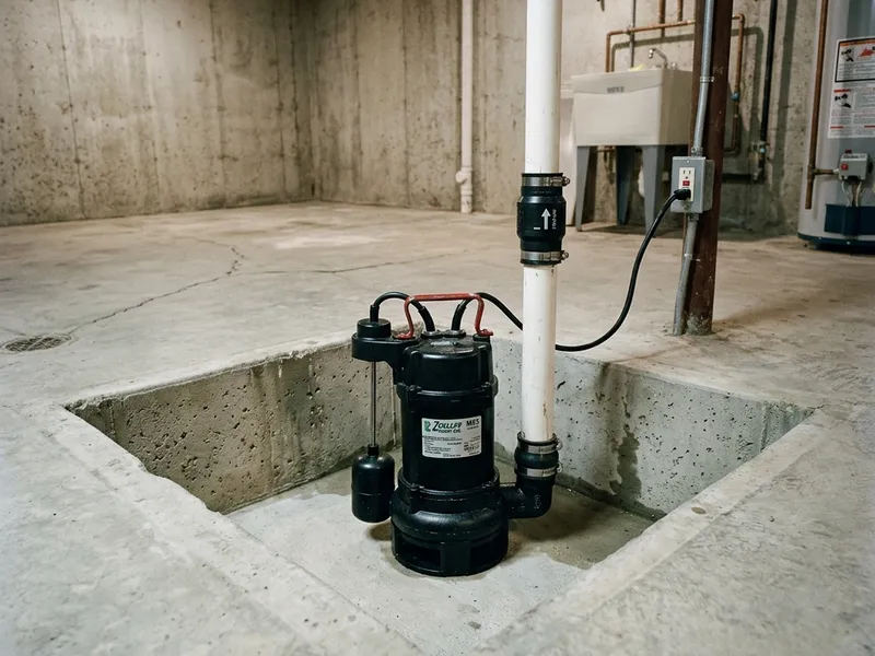 Sump Pump Installation Plumber in Hooks, TX